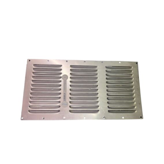 SS louvered vent 228x127mm SS 316