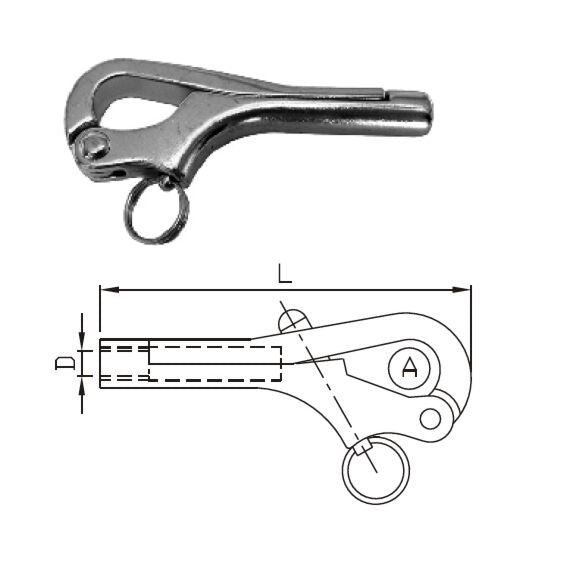 Pelican Hook AISI 316