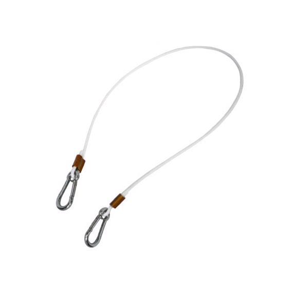Outboard Safety Cable inc Snap Hooks 600mm