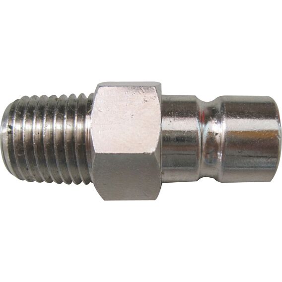 Waveline Honda 1/4" Male NPT tank connector Nickel plated brass