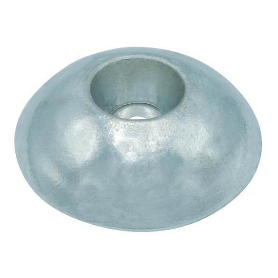 Zinc Hull Anode Kit DISC 2.2 KGS NOM NET WEIGHT 140MM DIA