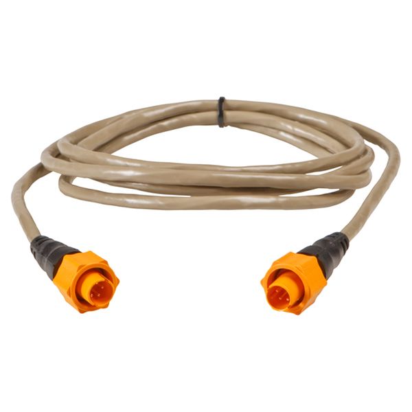 Navico Ethernet Cable Yellow 5-Pin Male-Male 15.2m (50ft) - PROTEUS MARINE STORE