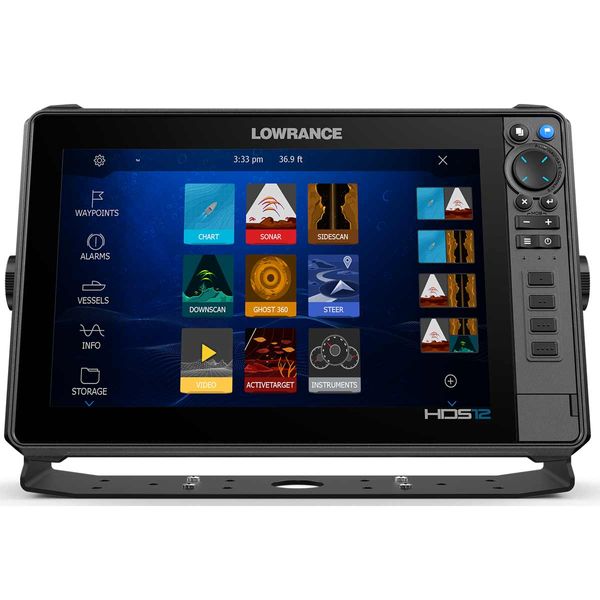 Lowrance HDS 12 Pro Fishfinder with Active Imaging HD 3-in-1 (ROW)