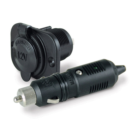 Marinco 12v Plug & Socket-L10 - PROTEUS MARINE STORE