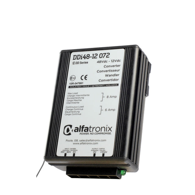 Alfatronix DDi Series 48-12v Isolated DC-DC Converter - 72W (6A) - PROTEUS MARINE STORE