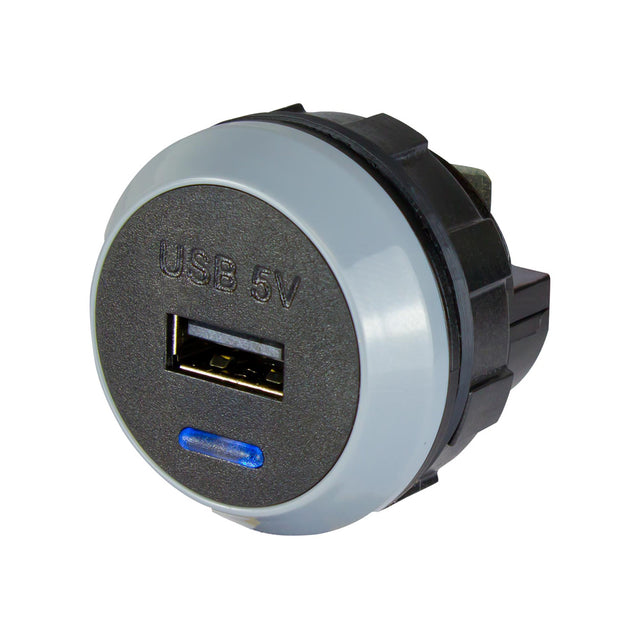 Alfatronix Powerverter Single USB Power Outlet - Rear Fit - 2.1A - PROTEUS MARINE STORE