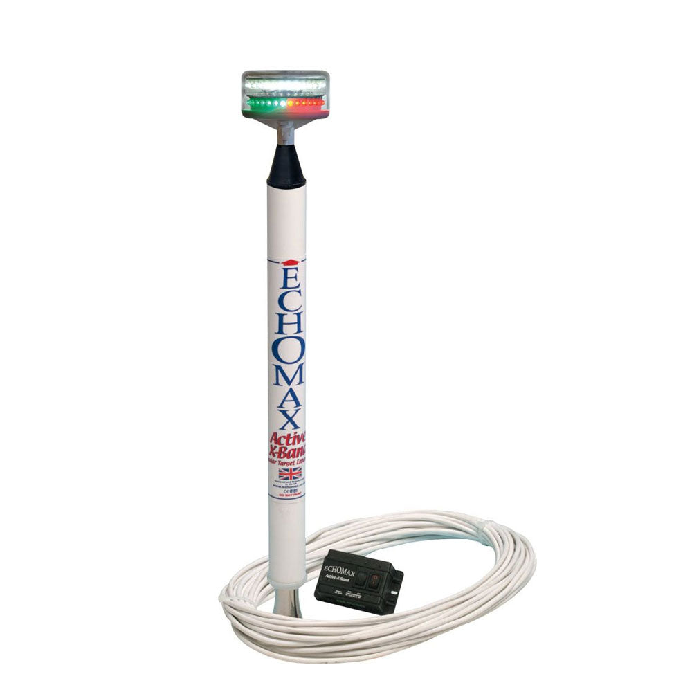 Echomax Active-X Radar Target Enhancer with Supernova Combi LED light - PROTEUS MARINE STORE