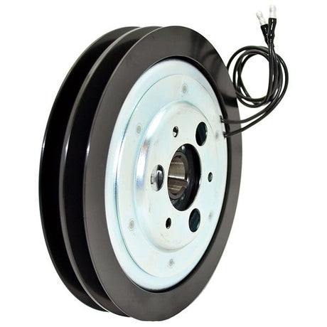 Johnson Electro-Magnetic Clutch 24V 2 Groove Pulley 7" - PROTEUS MARINE STORE