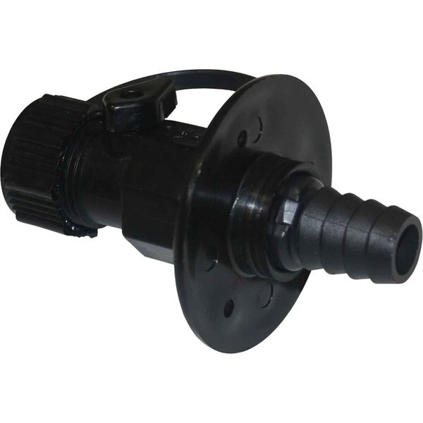 Johnson Bulkhead Fitting B with Valve Cons - PROTEUS MARINE STORE