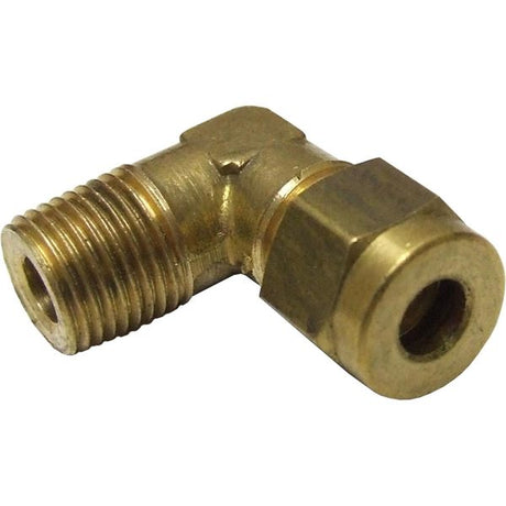 AG Brass Male Elbow Coupling 3/16" x 1/8" BSP Taper - PROTEUS MARINE STORE