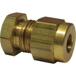 AG Brass Stop End Coupling 3/16 OD Tube - PROTEUS MARINE STORE