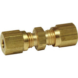 AG Brass Straight Coupling 4mm x 4mm - PROTEUS MARINE STORE