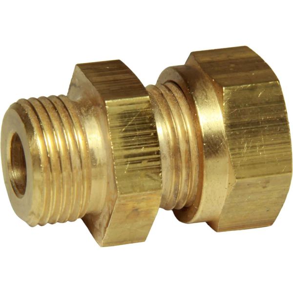 AG Brass Male Stud Coupling 12mm x 3/8" BSP - PROTEUS MARINE STORE