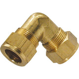 AG Brass Equal Elbow Coupling 15 x 15mm - PROTEUS MARINE STORE