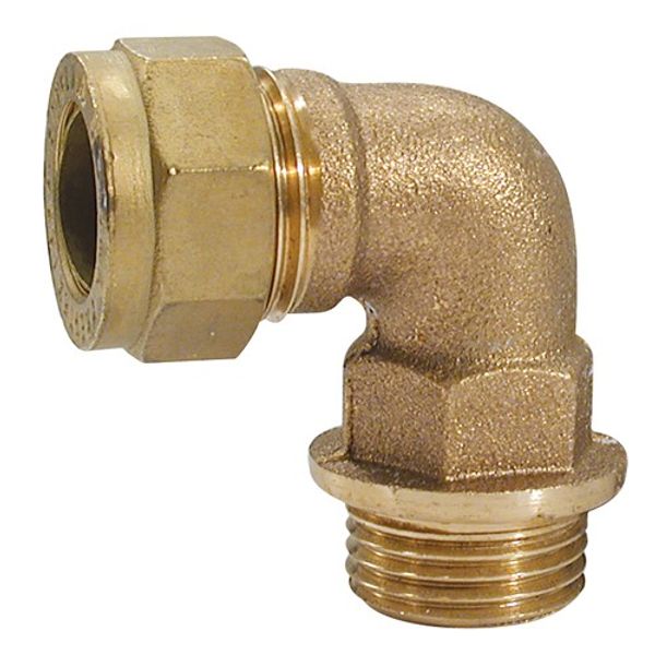 AG Elbow Coupling 35mm x 1-1/4" BSP Male - PROTEUS MARINE STORE