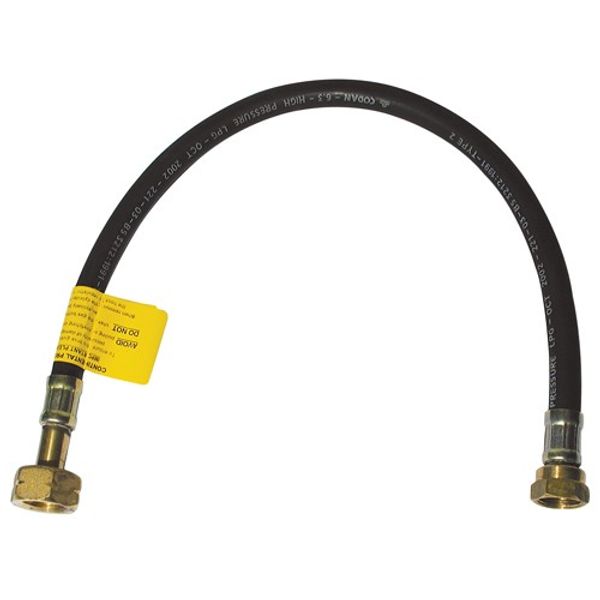 AG Pigtail Gas Hose Butane W20 x 50cm - PROTEUS MARINE STORE