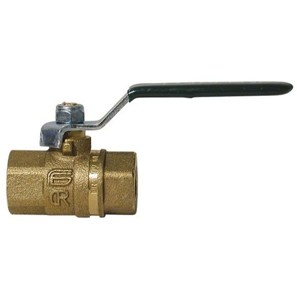 AG DZR Brass Ball Valve 1/2" BSP Packaged - PROTEUS MARINE STORE