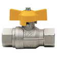 AG Tee Ball Valve with 1/4" BSP Female Ports - PROTEUS MARINE STORE