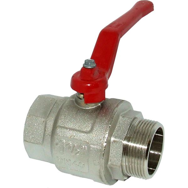 AG Lever Ball Valve PN30 1-1/2" BSP Male to Female - PROTEUS MARINE STORE