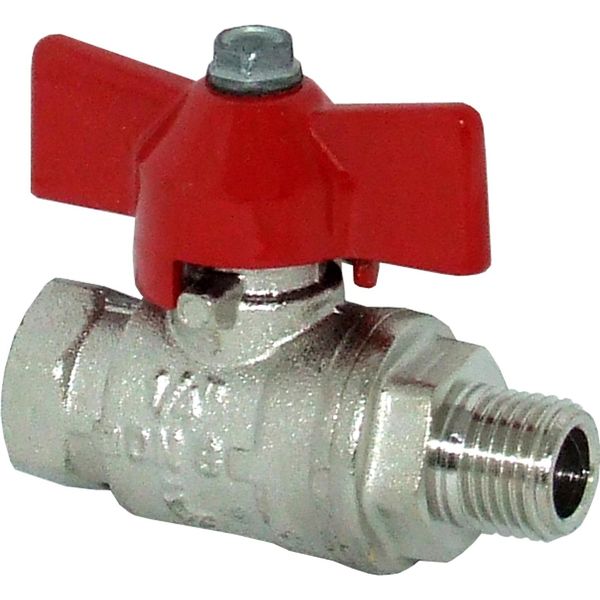 AG Tee Ball Valve PN50 1/2" BSP Male to Female - PROTEUS MARINE STORE