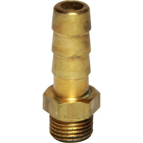 AG Brass Hose Connector 1/8" BSP Taper Male - 5/16" Hose - PROTEUS MARINE STORE