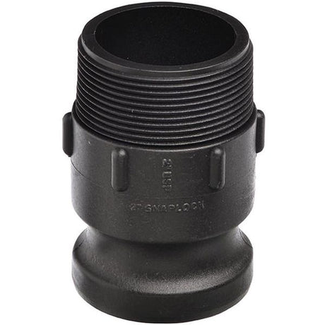 AG Kwick-Kam 1-1/2" Poly Adapter x 1-1/2" BSP Male - PROTEUS MARINE STORE
