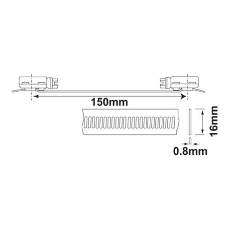 JCS Multi-Torque Stainless Steel Band Connectors (10) - PROTEUS MARINE STORE