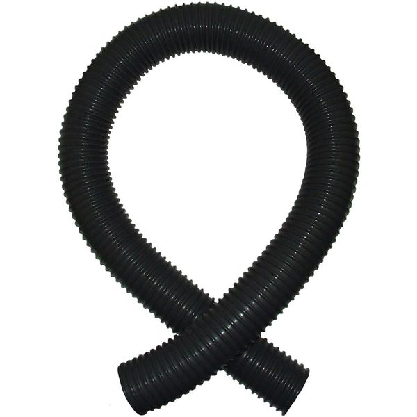 AG 90mm Superflex PVC Ducting Black (Per Metre) - PROTEUS MARINE STORE