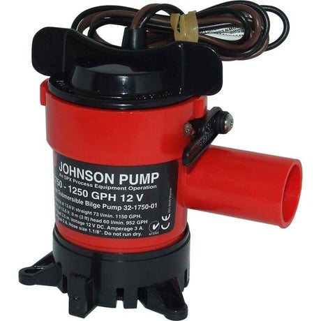 Johnson L750 Cartridge Bilge Pump (12V / 1250 GPH / 19mm Hose) - PROTEUS MARINE STORE
