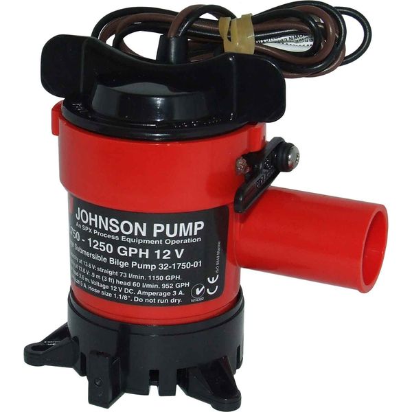 Johnson L750 Submersible Bilge Pump 12V (Bulk) - PROTEUS MARINE STORE