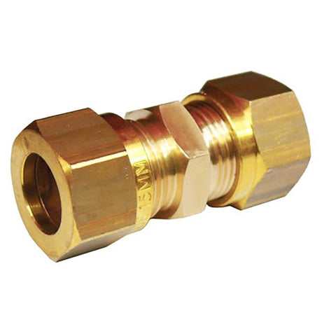 AG Compression Straight Coupling (3/8" to 3/8" Compression) - PROTEUS MARINE STORE