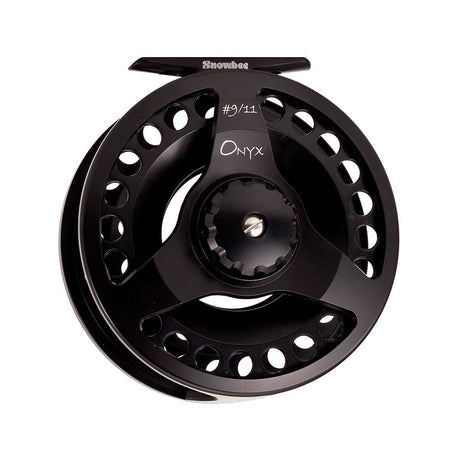 Snowbee Onyx Fly Reel #9/11 Black - PROTEUS MARINE STORE