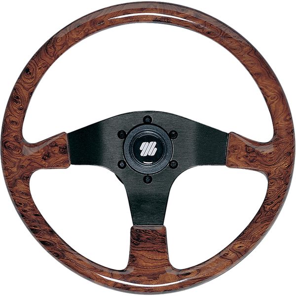 Ultraflex Corsica Steering Wheel (350mm / Briar) - PROTEUS MARINE STORE