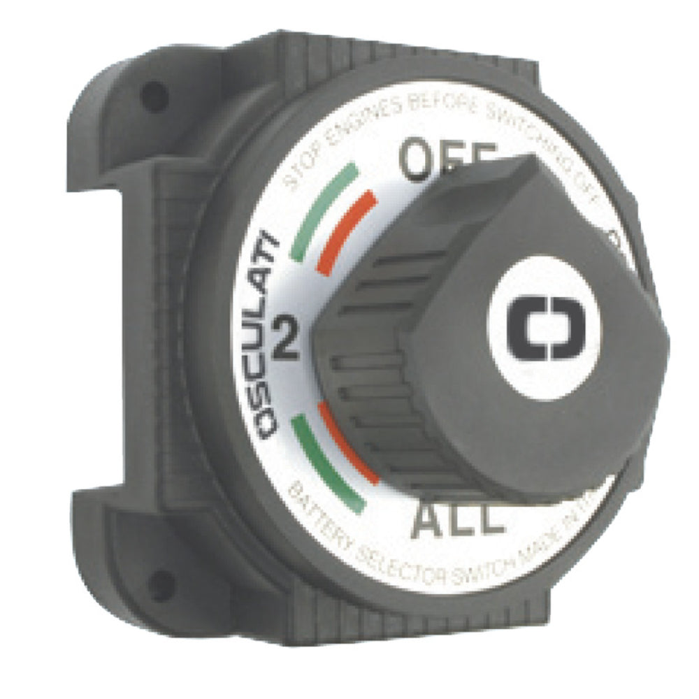 Osculati Heavy Duty Dual Battery Switch High-Power Model - 380A - PROTEUS MARINE STORE