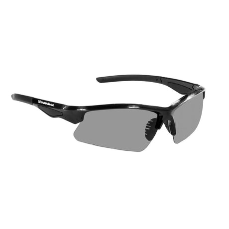 Snowbee Classic Open Frame Sunglasses - Black / Smoke Lens - PROTEUS MARINE STORE