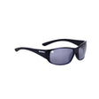 Snowbee Spectre Wrap Full Frame Sunglasses - Black/Grey - Smoke Lens - PROTEUS MARINE STORE
