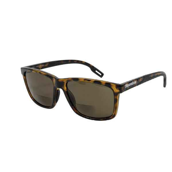 Snowbee Magnifier Polarised Fishing Sunglasses Matt Black Frame with Amber  Lense & +2.50 Magnifier