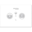 Tecma Touch SFT Multifunction 2 Button Control Panel - PROTEUS MARINE STORE