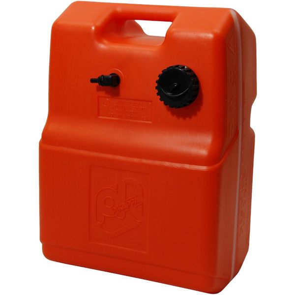 Can Rectangular Plastic Outboard Fuel Tank 29L+SG - PROTEUS MARINE STORE