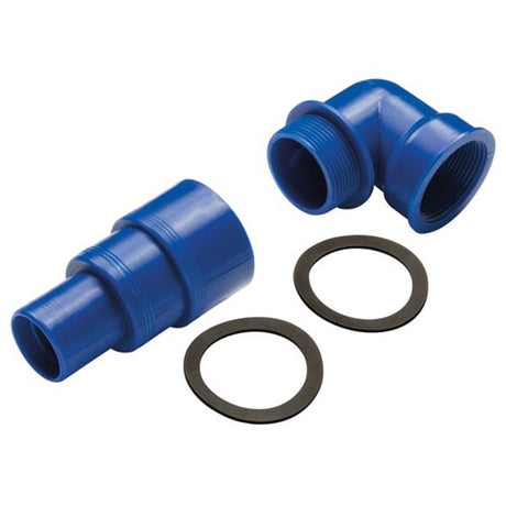 Can Plastic 1-1/2" BSP Tank Inlet Kit 38/50/60mm - PROTEUS MARINE STORE
