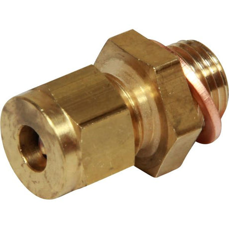 AG Coupling 1/2" UNF Male - 1/4" Tube - PROTEUS MARINE STORE