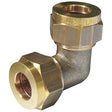 AG Gas Equal Elbow Coupling (10mm Compression) - PROTEUS MARINE STORE