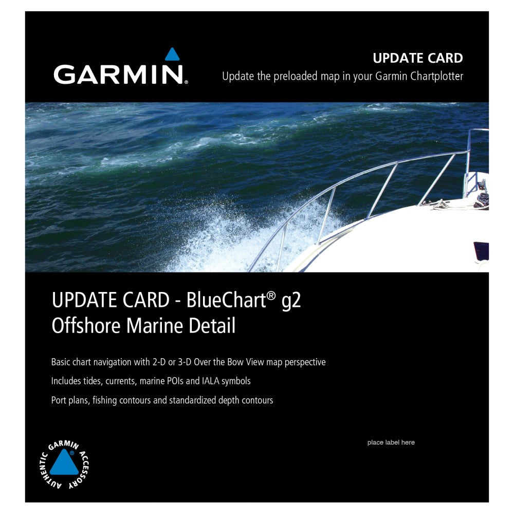 Garmin WorldWind Marine Detail - Update Card - PROTEUS MARINE STORE