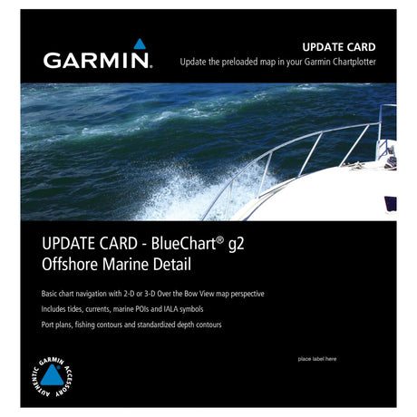 Garmin WorldWind Marine Detail - Update Card - PROTEUS MARINE STORE