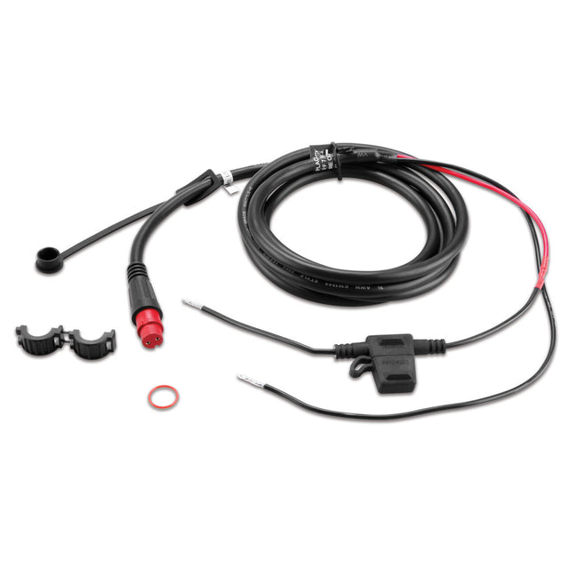 Garmin Threaded Power Cable - Straight Connector - PROTEUS MARINE STORE