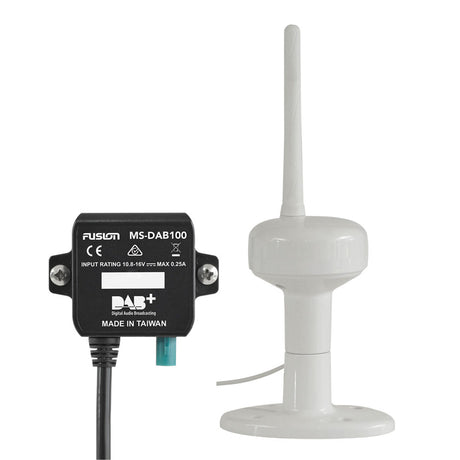 Fusion MS-DAB100A DAB+ Module with Powered Antenna - PROTEUS MARINE STORE