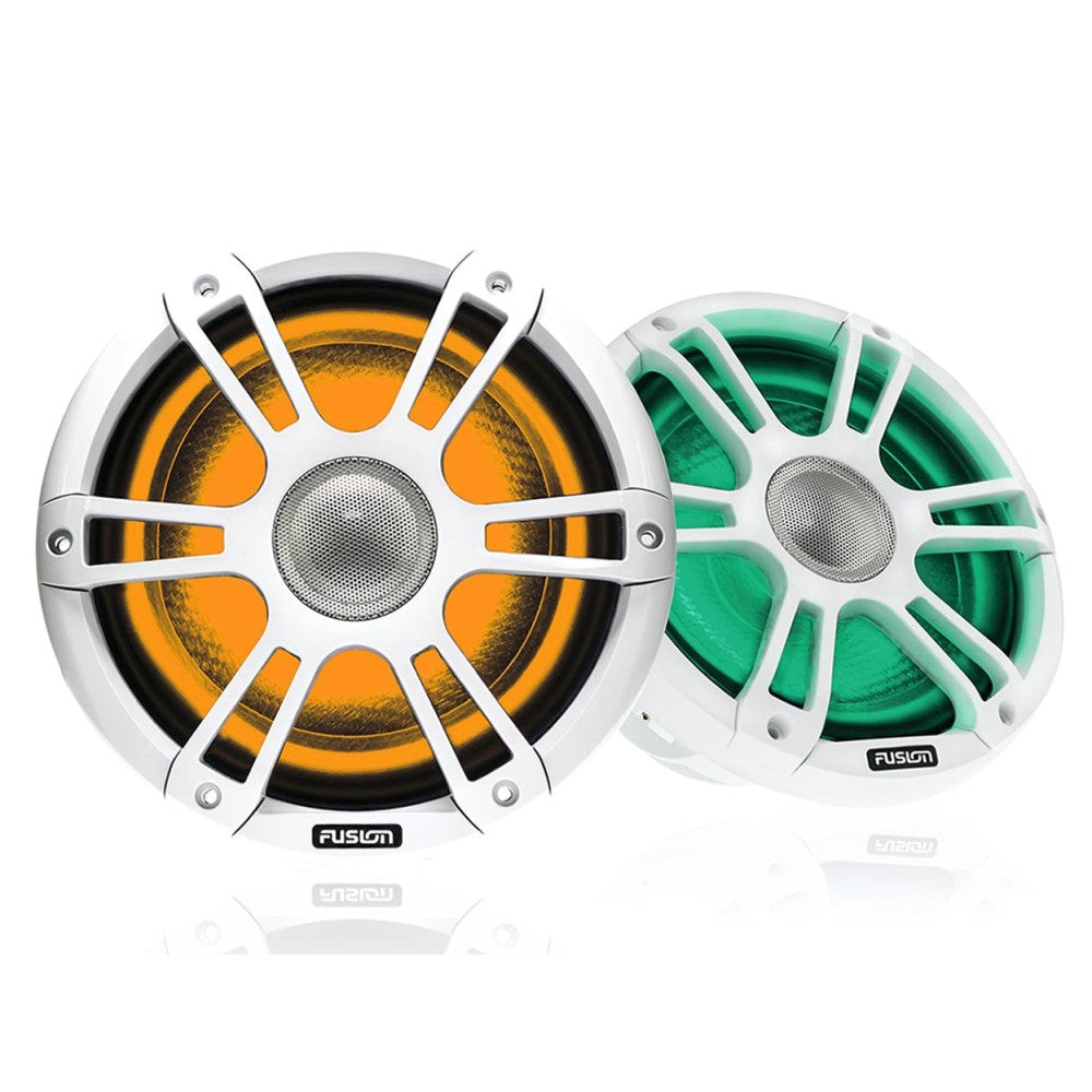 Fusion SG-FL772SPW 7.7" CRGBW LED Marine Speakers 280W - Sports White - PROTEUS MARINE STORE