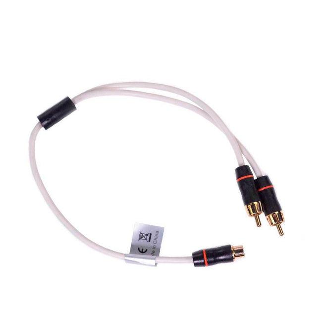 Fusion MS-RCAYM RCA Splitter Cable Female to Dual Male - 0.3m (0.9') - PROTEUS MARINE STORE