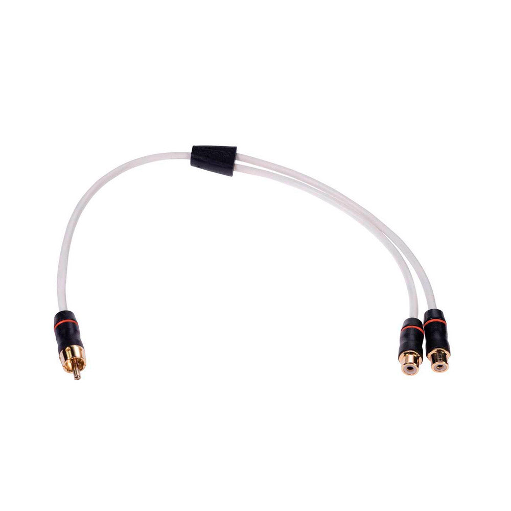Fusion MS-RCAYF RCA Splitter Cable Male to Dual Female - 0.3m (0.9') - PROTEUS MARINE STORE