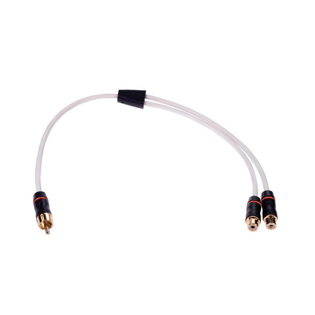 Fusion MS-RCAYF RCA Splitter Cable Male to Dual Female - 0.3m (0.9') - PROTEUS MARINE STORE